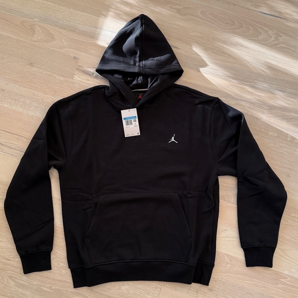 Nike Jordan Brooklyn Fleece Hoodie - Black - Med